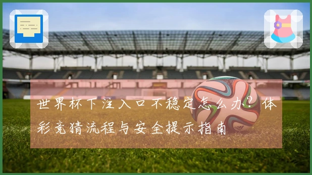 世界杯下注入口不稳定怎么办？体彩竞猜流程与安全提示指南