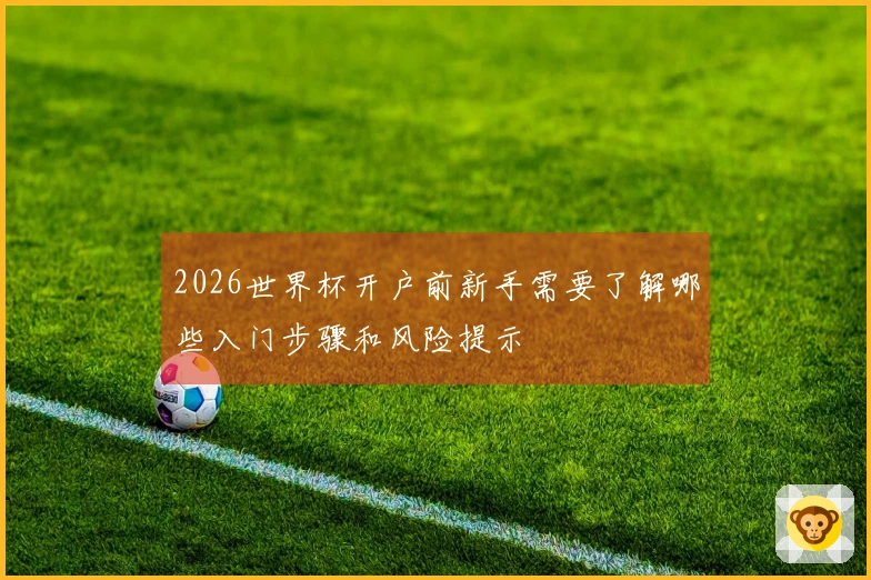 2026世界杯开户前新手需要了解哪些入门步骤和风险提示